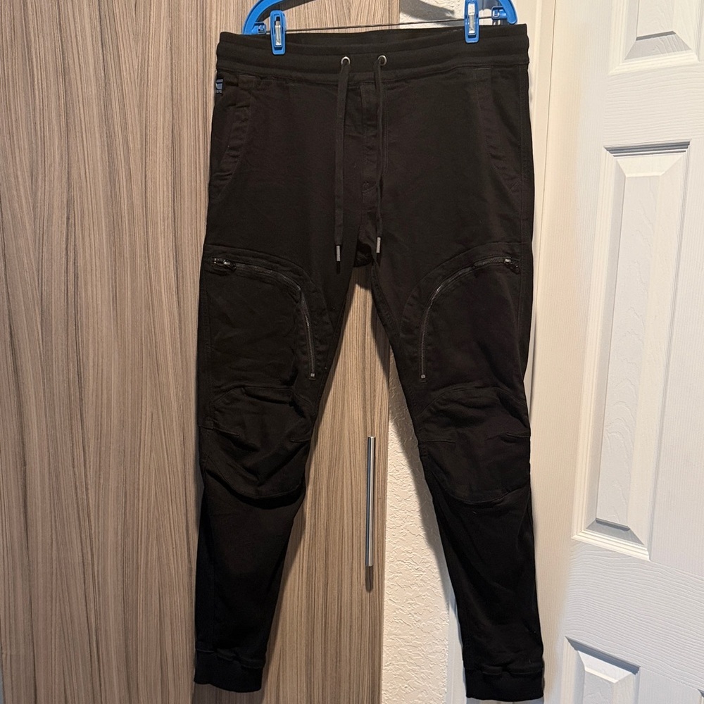 Men's Black G Star Raw Joggers